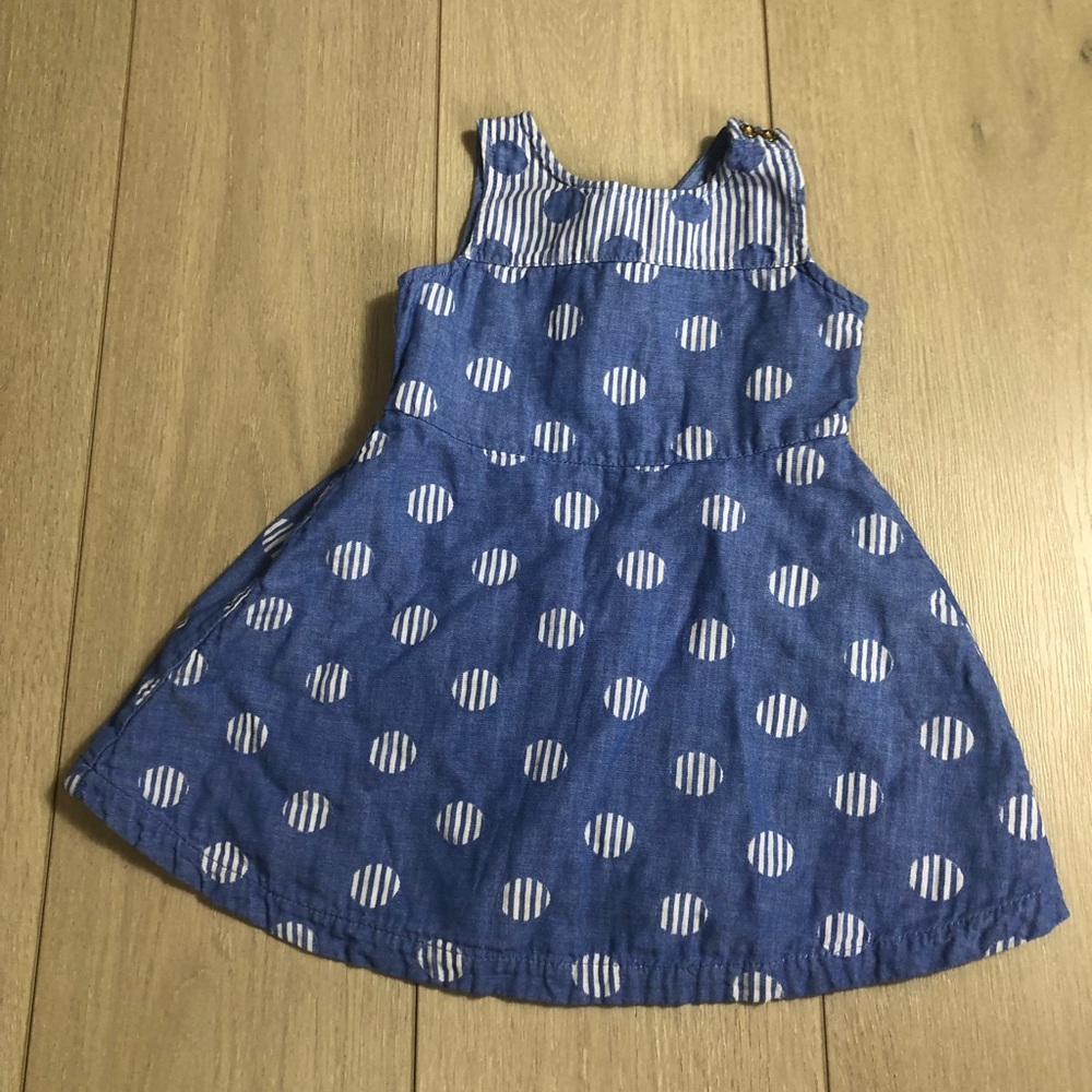 Toddler Girl soft denim dress